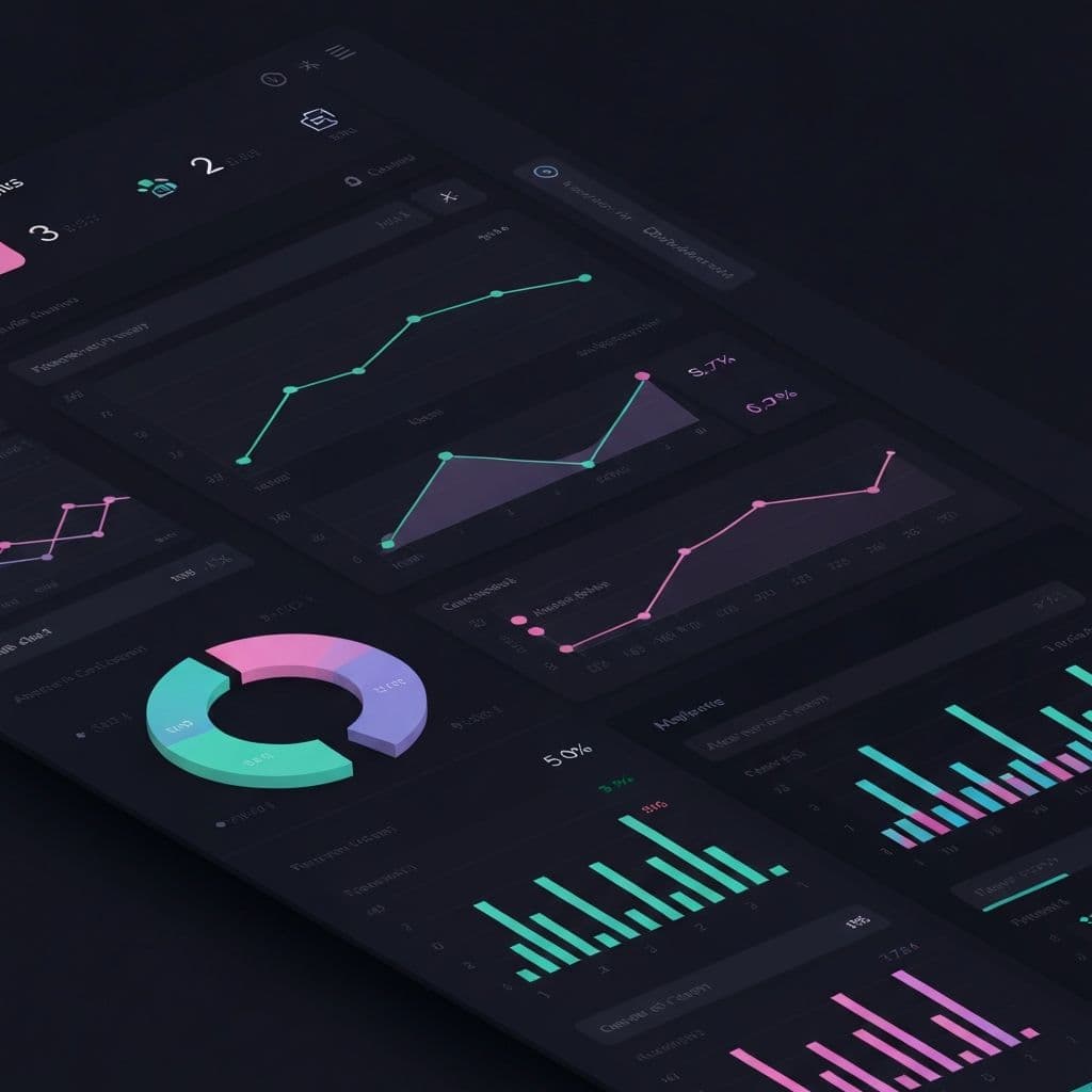 SaaS Analytics Dashboard project screenshot